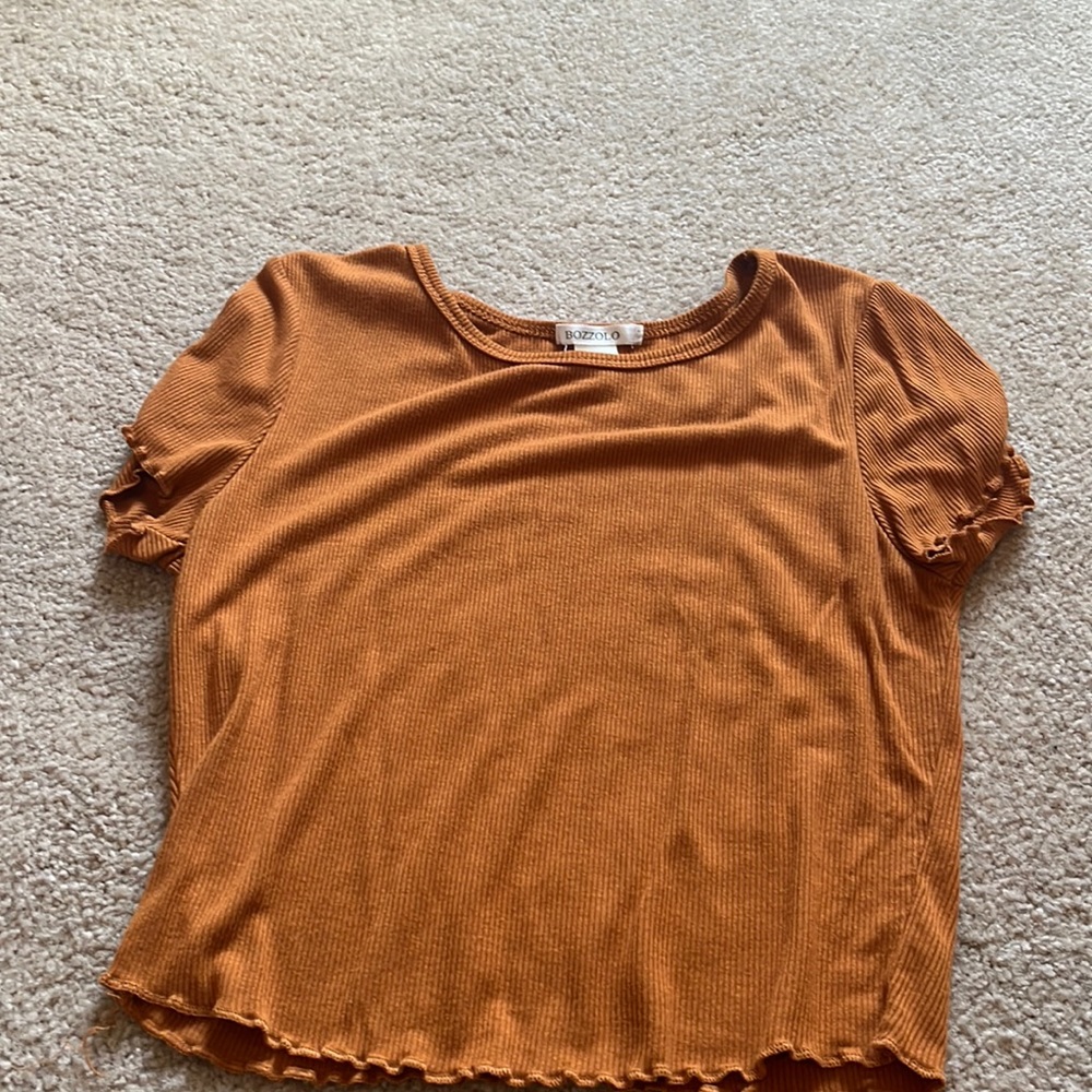 bozzolo cropped shirt